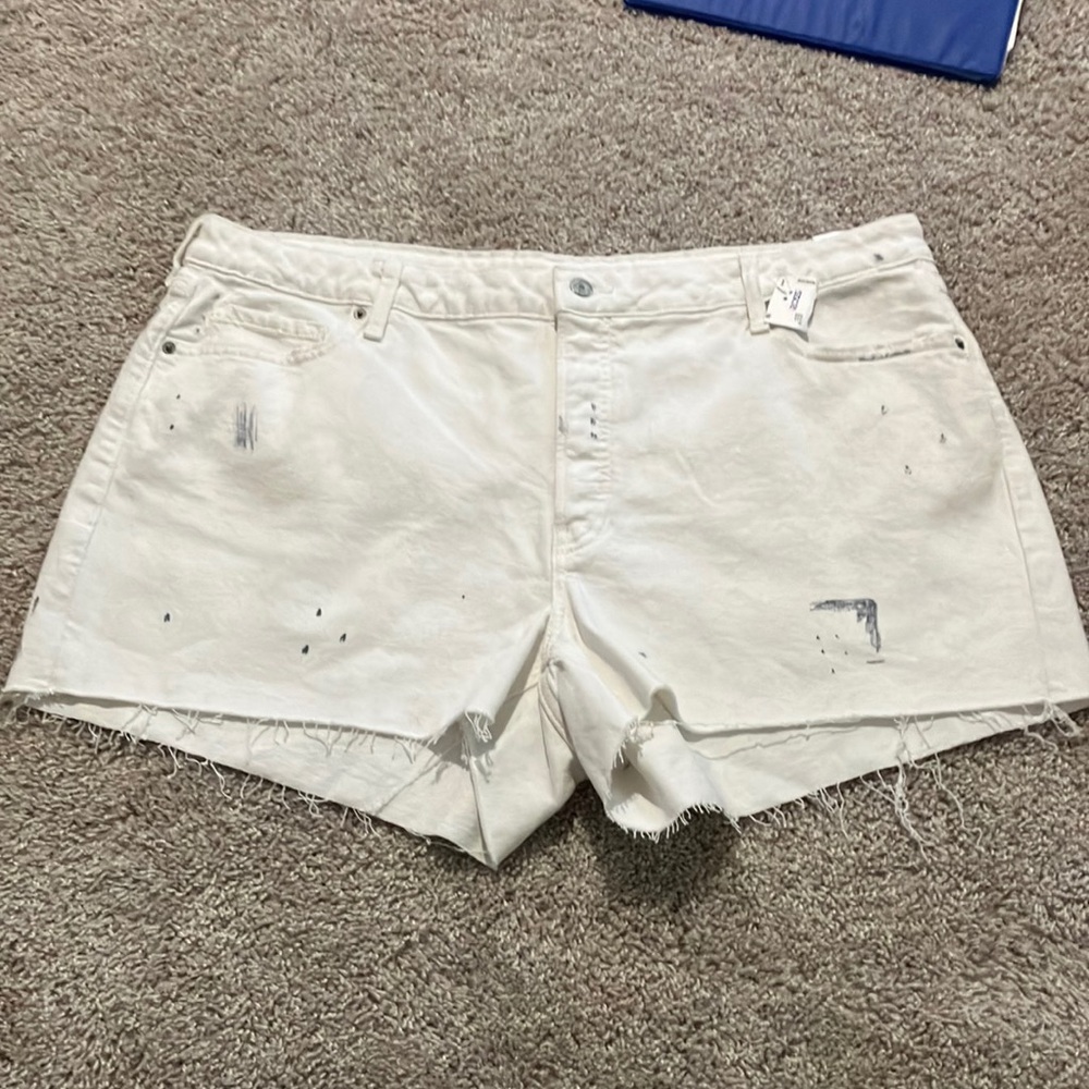 White Shorts